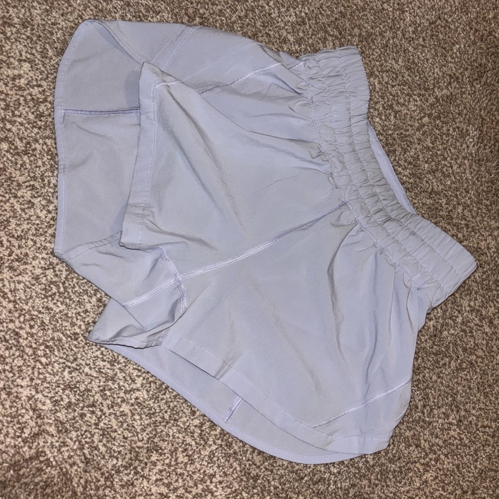 lululemon athletica Light Blue Athletic Shorts